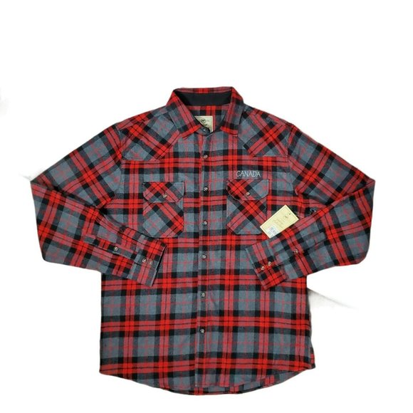 GGS LTD Vintage Collection Other - GGS LTD Vintage Collection Long Sleeve Plaid Flan